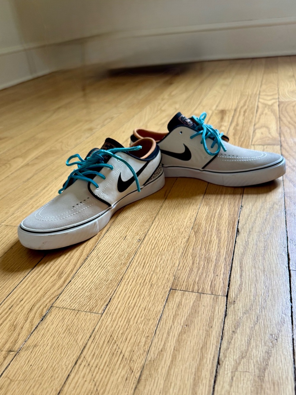 Nike SB Janoski sneakers w/leopard print